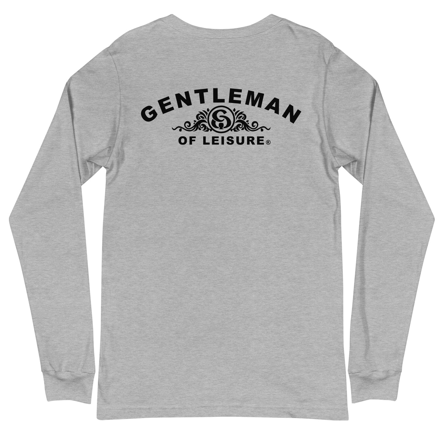 Gentleman of Leisure - Premium (black crest) - Long Sleeve Tee