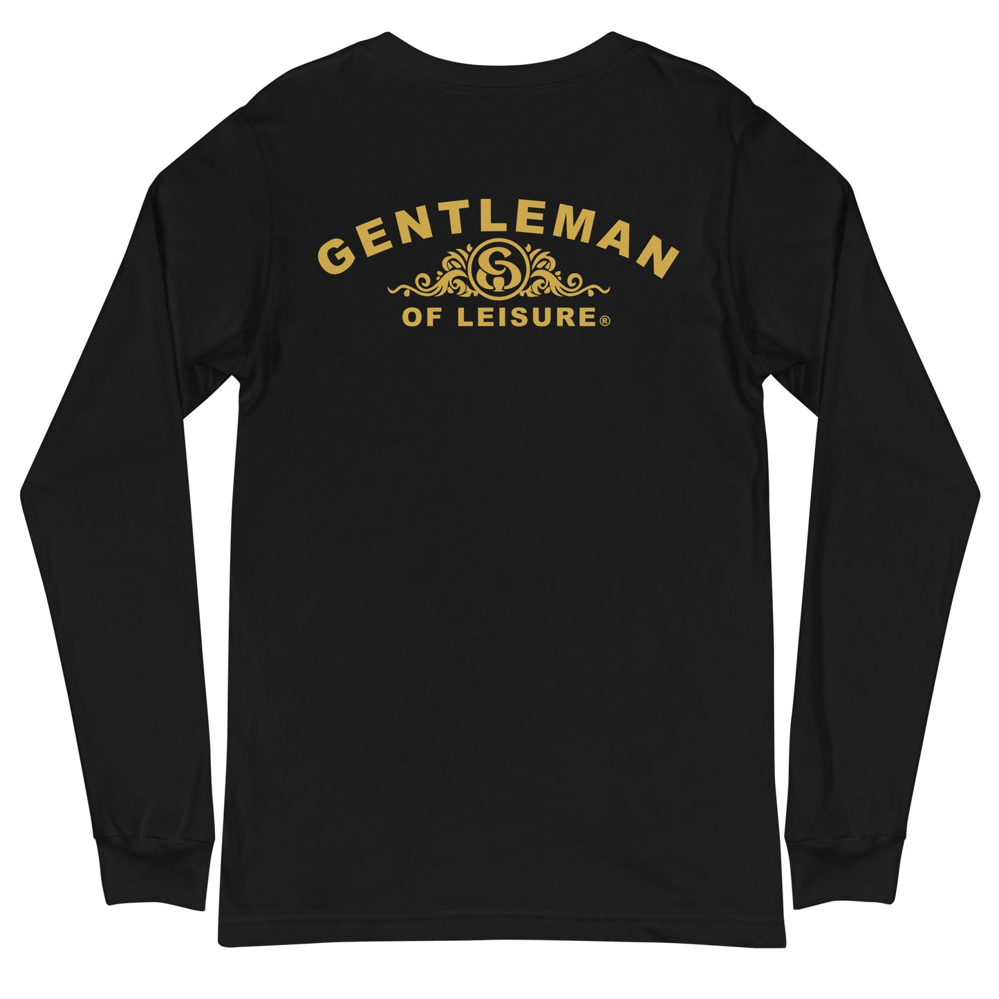 Gentleman of Leisure - Premium (gold crest) - Long Sleeve Tee