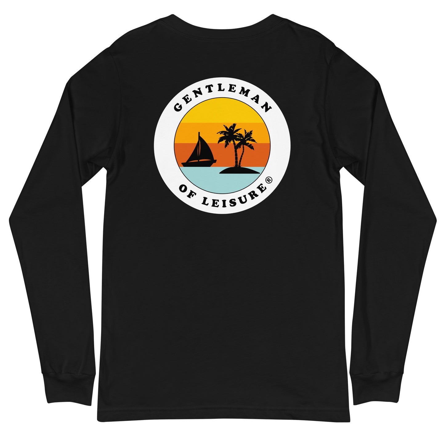 Gentleman of Leisure - Premium (white logo) - Long Sleeve Tee