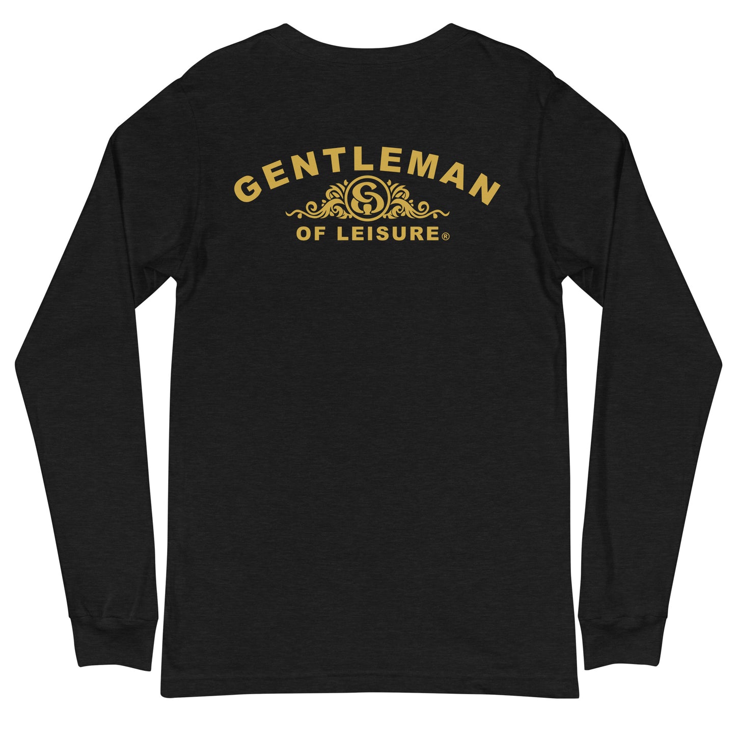 Gentleman of Leisure - Premium (gold crest) - Long Sleeve Tee