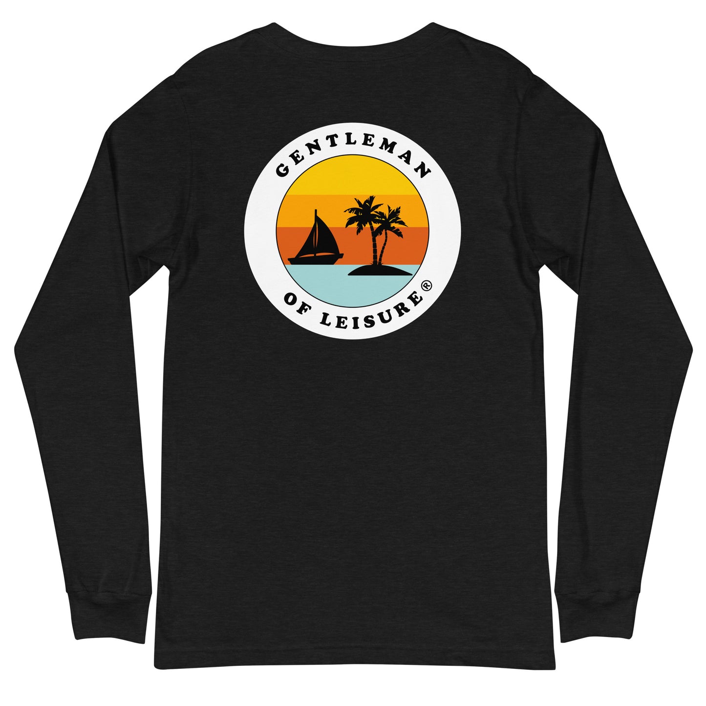 Gentleman of Leisure - Premium (white logo) - Long Sleeve Tee