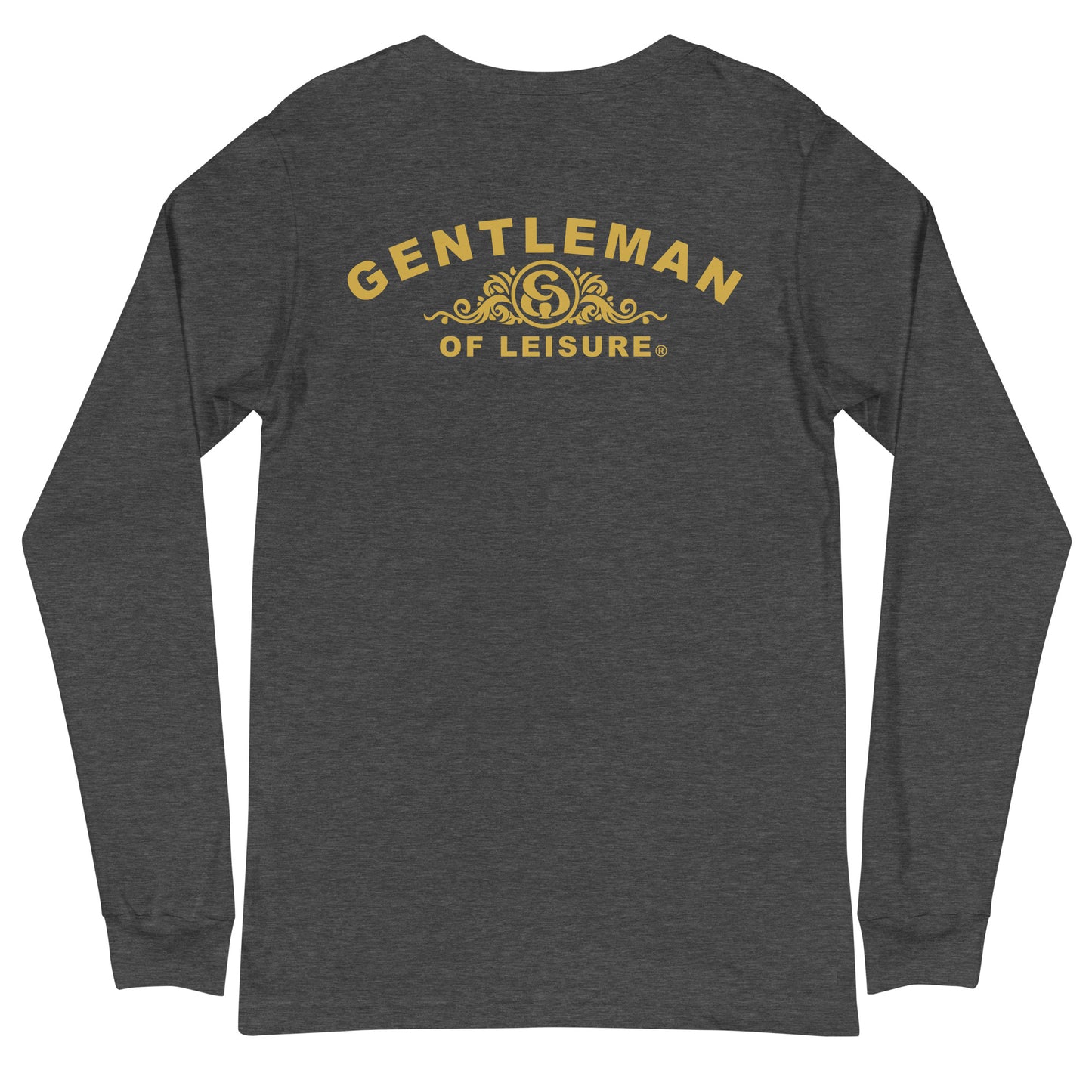 Gentleman of Leisure - Premium (gold crest) - Long Sleeve Tee