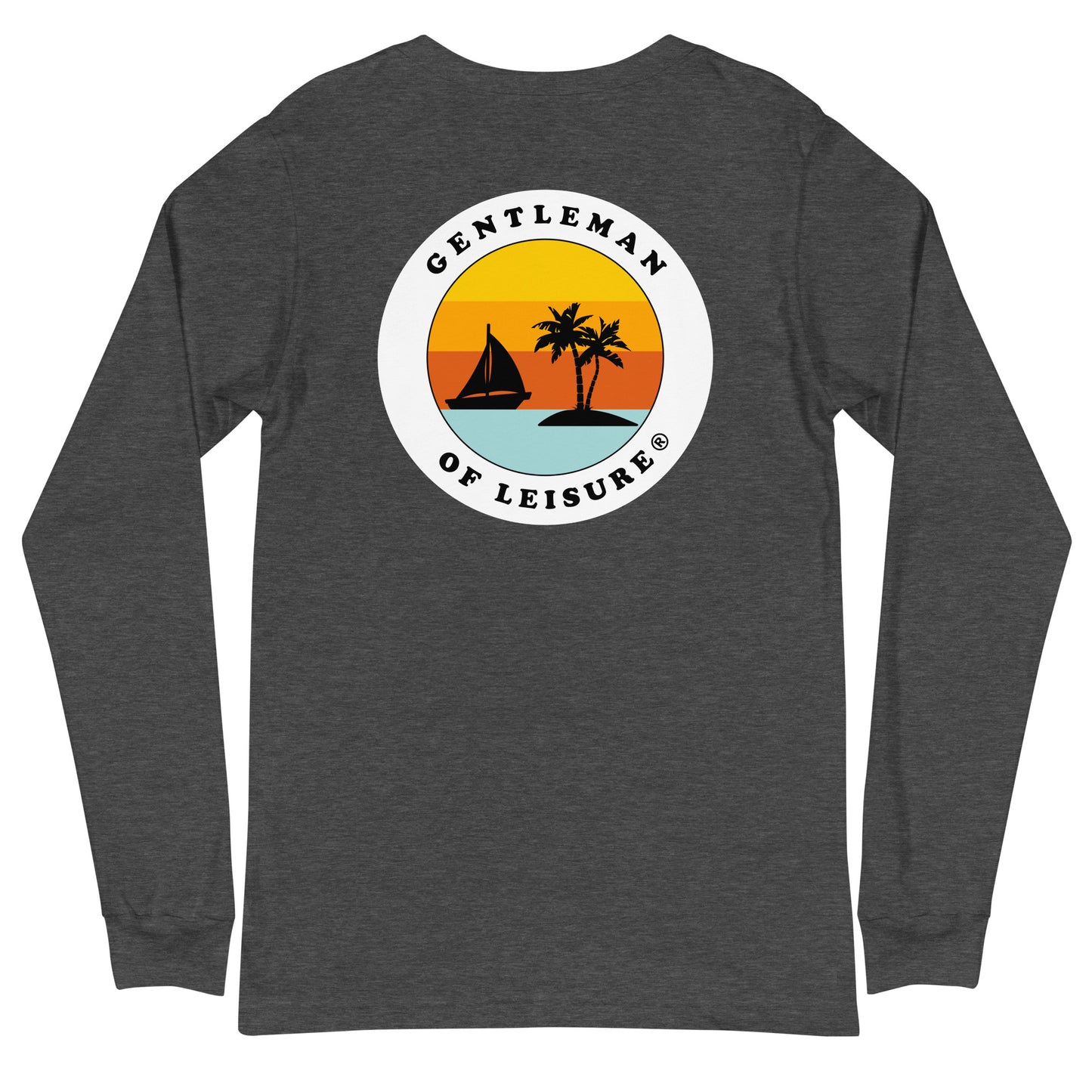 Gentleman of Leisure - Premium (white logo) - Long Sleeve Tee