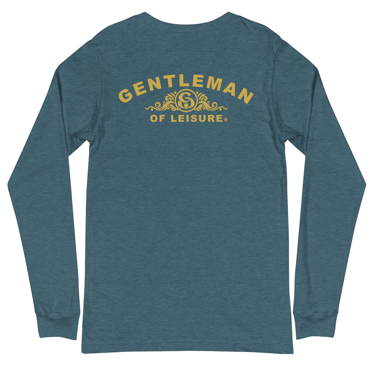 Gentleman of Leisure - Premium (gold crest) - Long Sleeve Tee