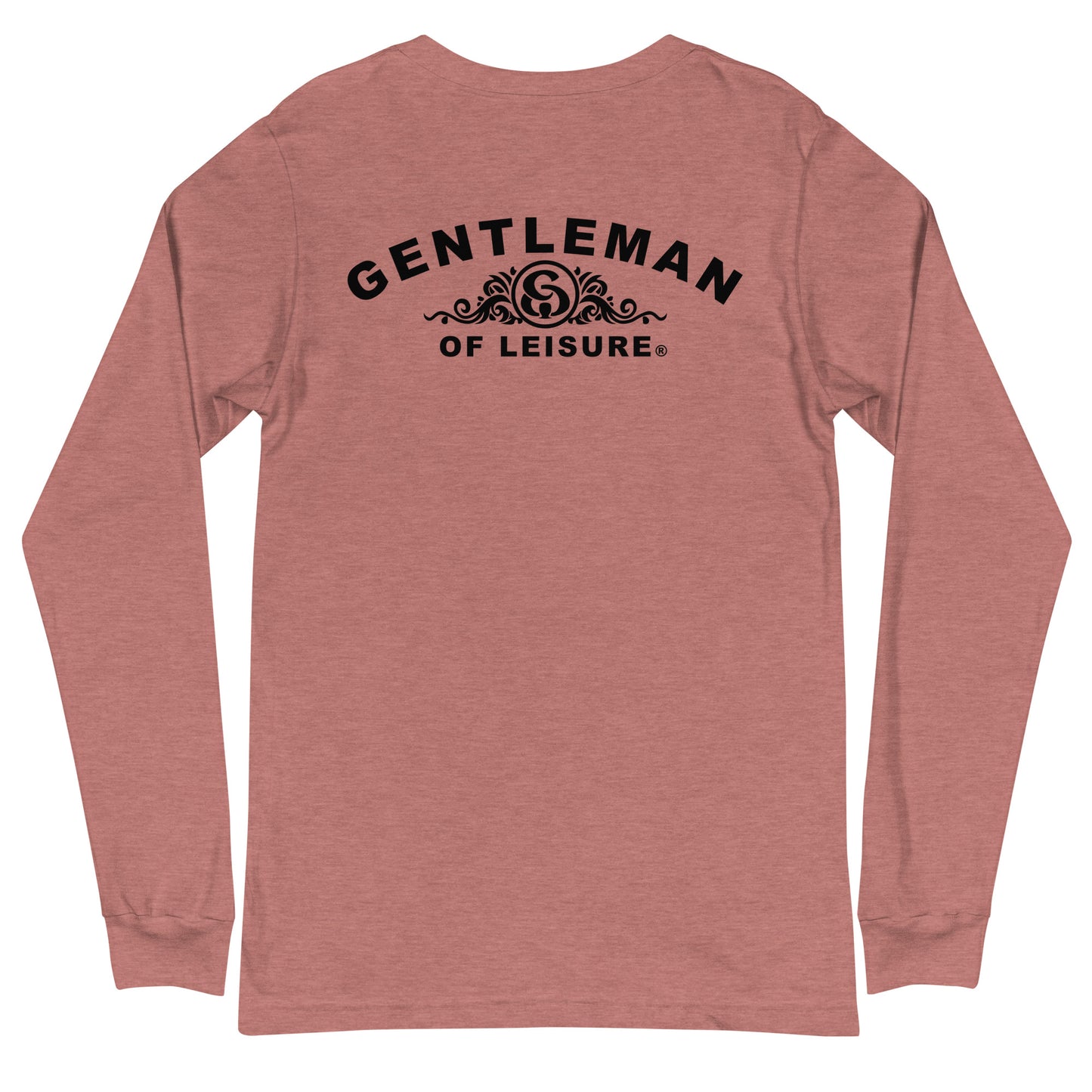 Gentleman of Leisure - Premium (black crest) - Long Sleeve Tee