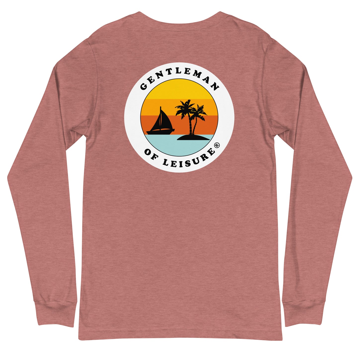 Gentleman of Leisure - Premium (white logo) - Long Sleeve Tee