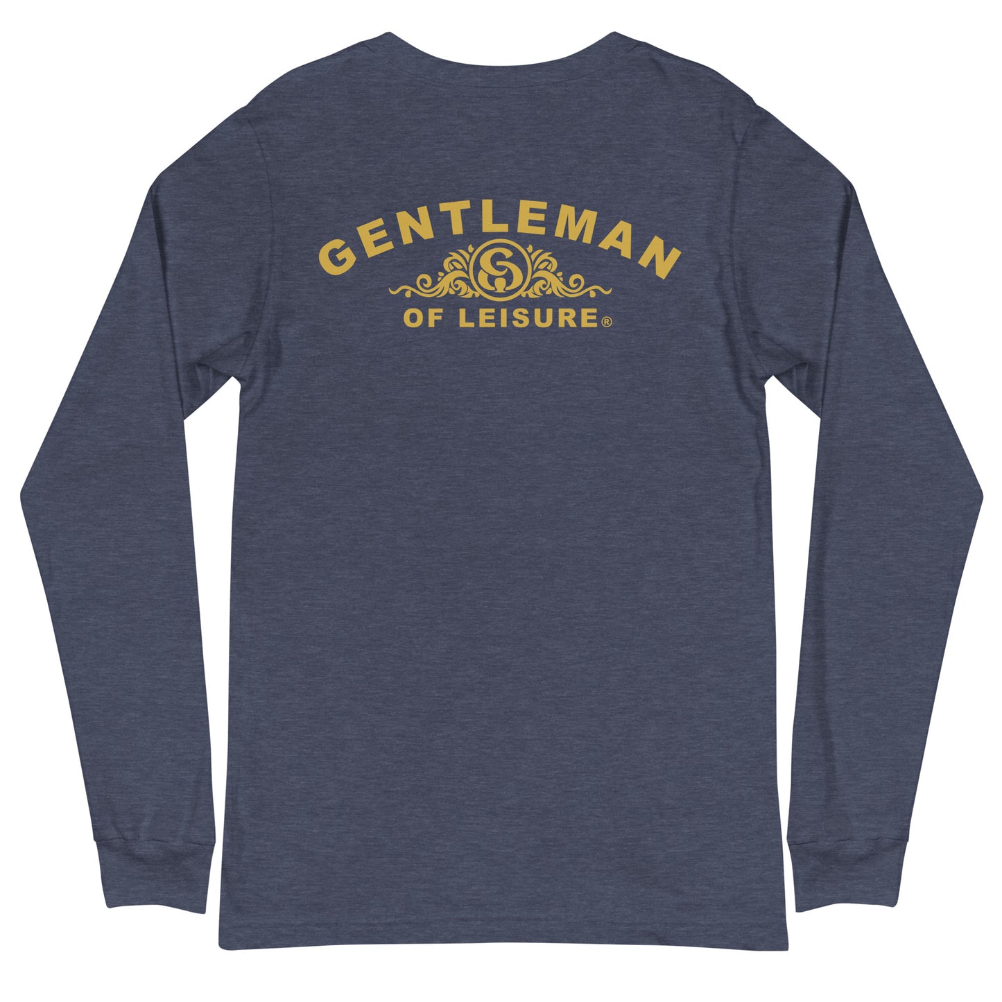 Gentleman of Leisure - Premium (gold crest) - Long Sleeve Tee