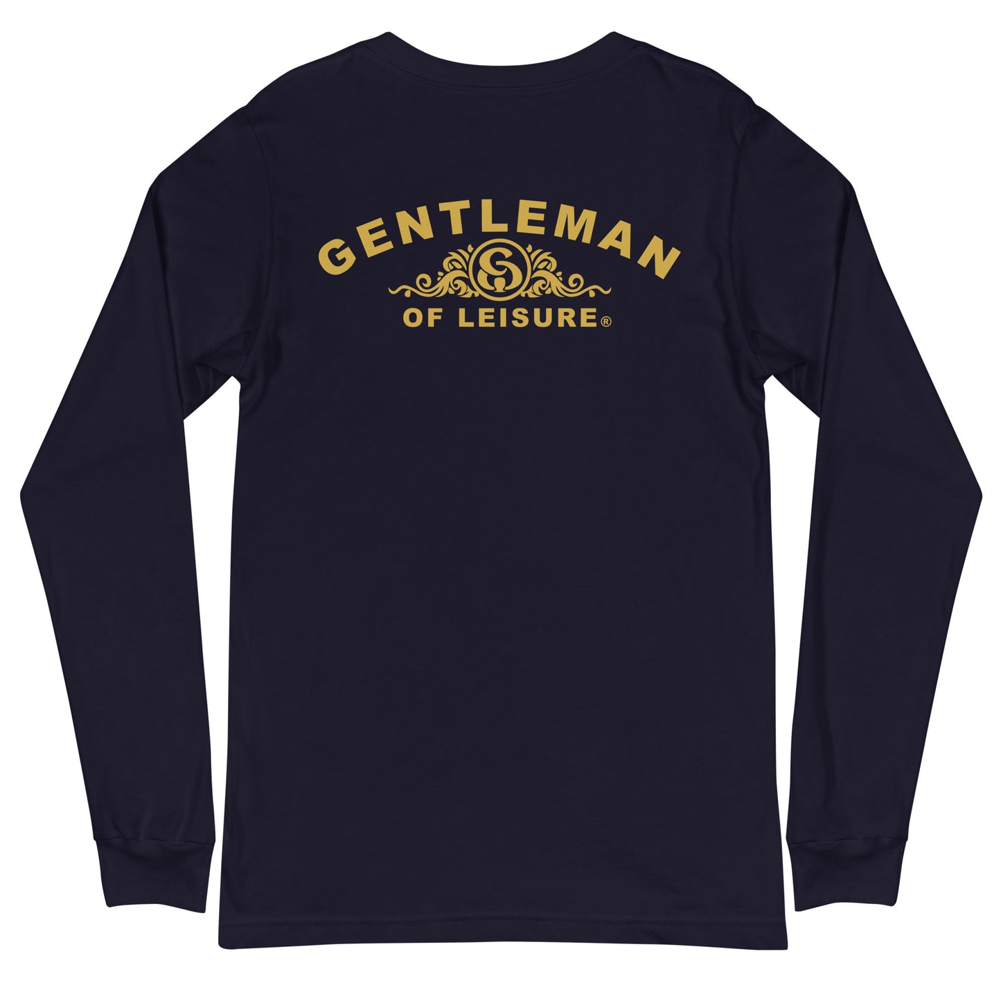 Gentleman of Leisure - Premium (gold crest) - Long Sleeve Tee