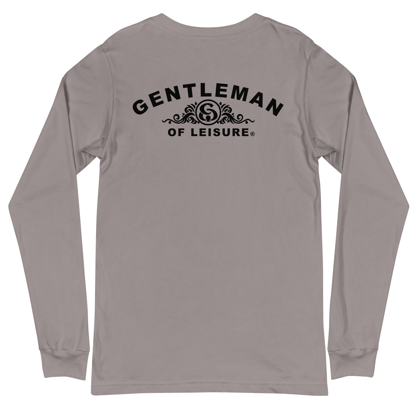 Gentleman of Leisure - Premium (black crest) - Long Sleeve Tee