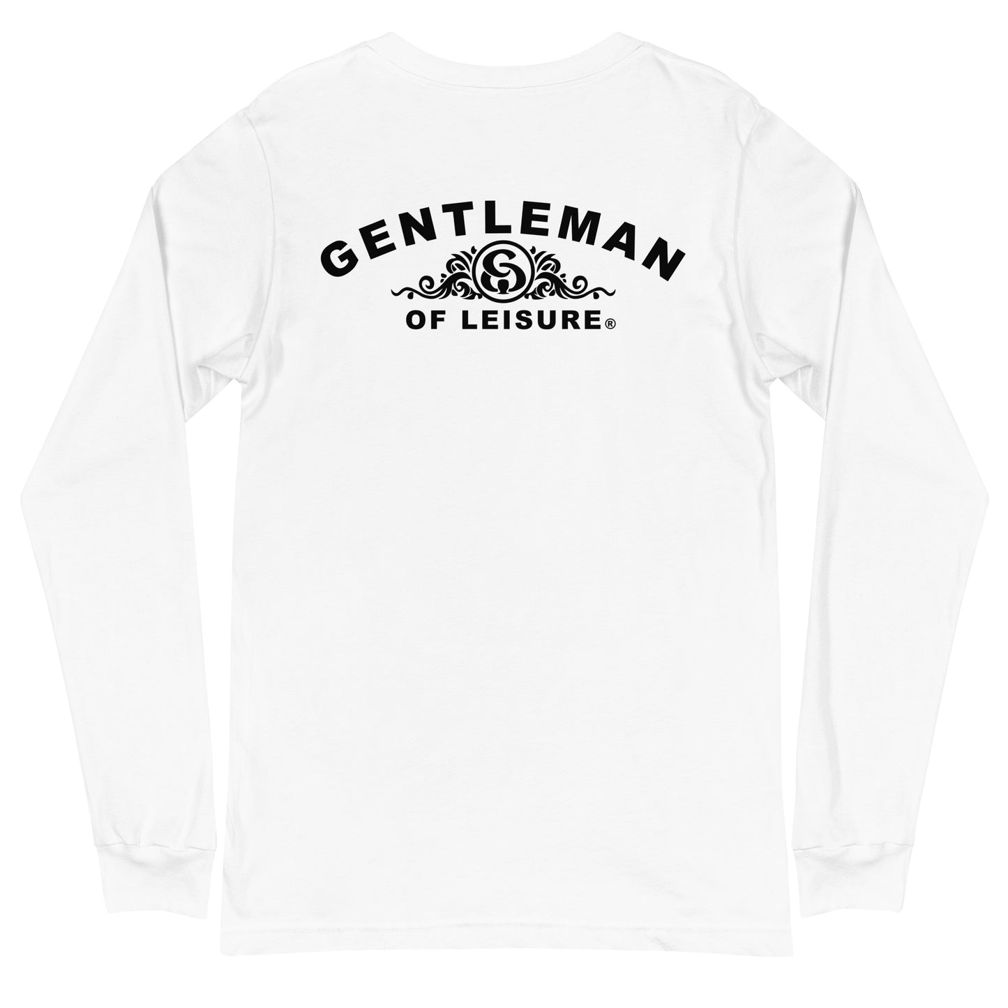 Gentleman of Leisure - Premium (black crest) - Long Sleeve Tee