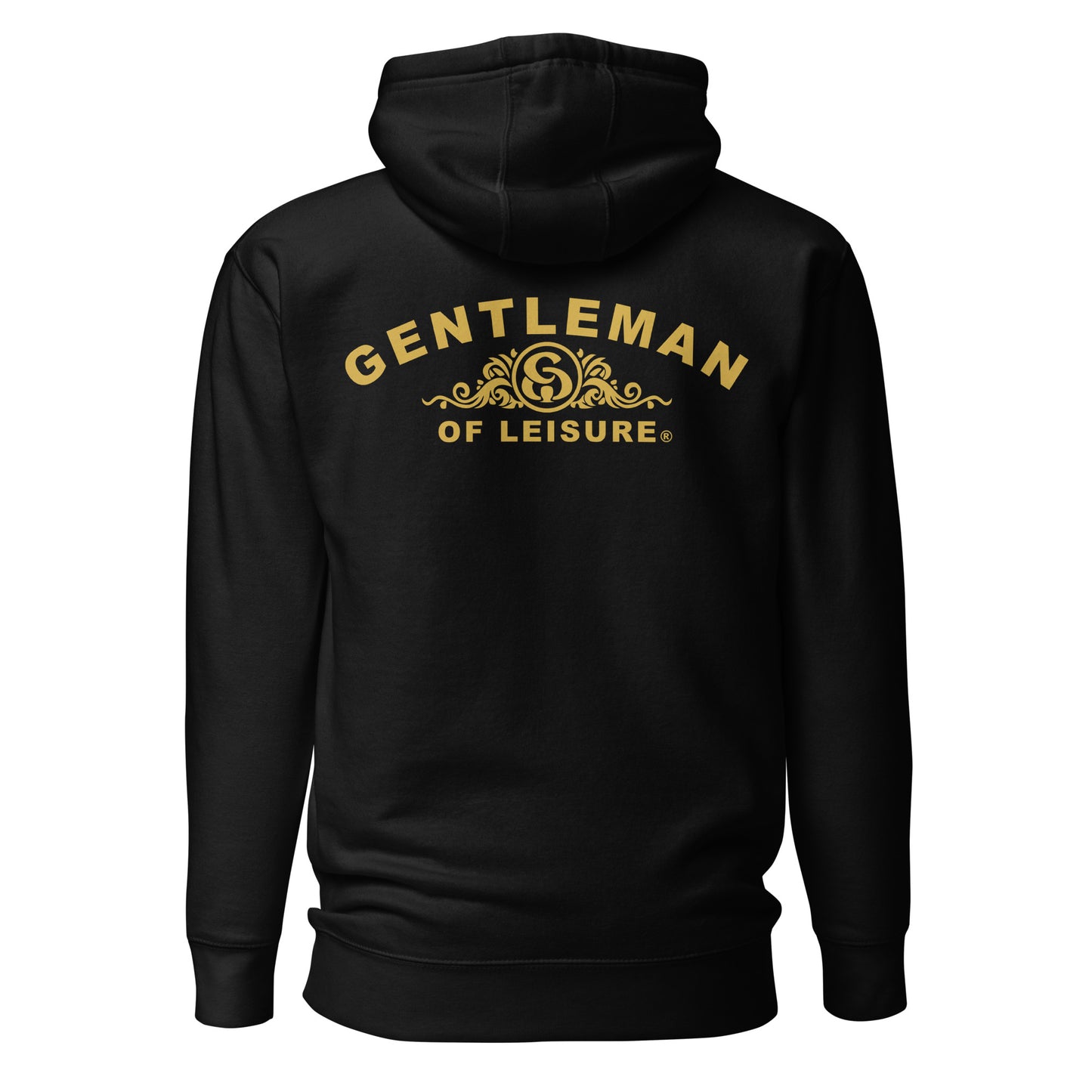 Gentleman of Leisure - Unisex Hoodie - (gold crest)
