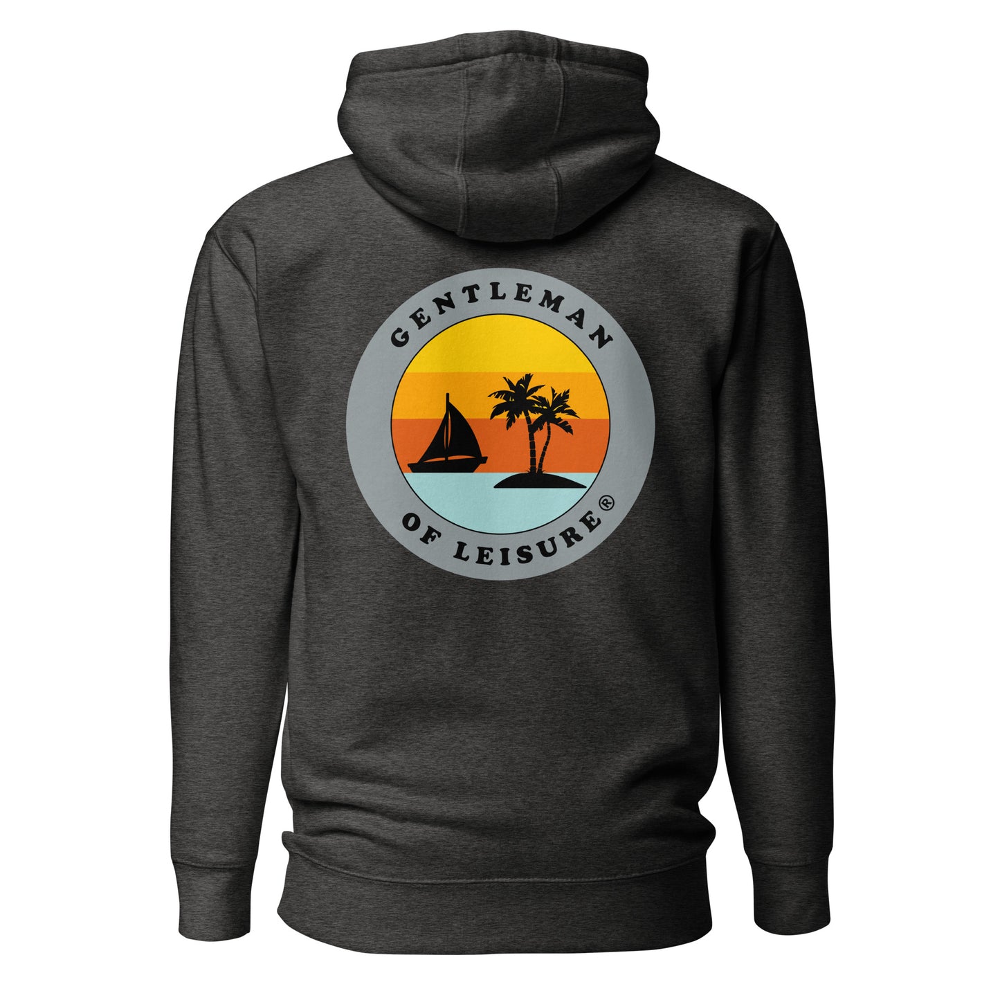 Gentleman of Leisure - Unisex Hoodie - (gray logo)