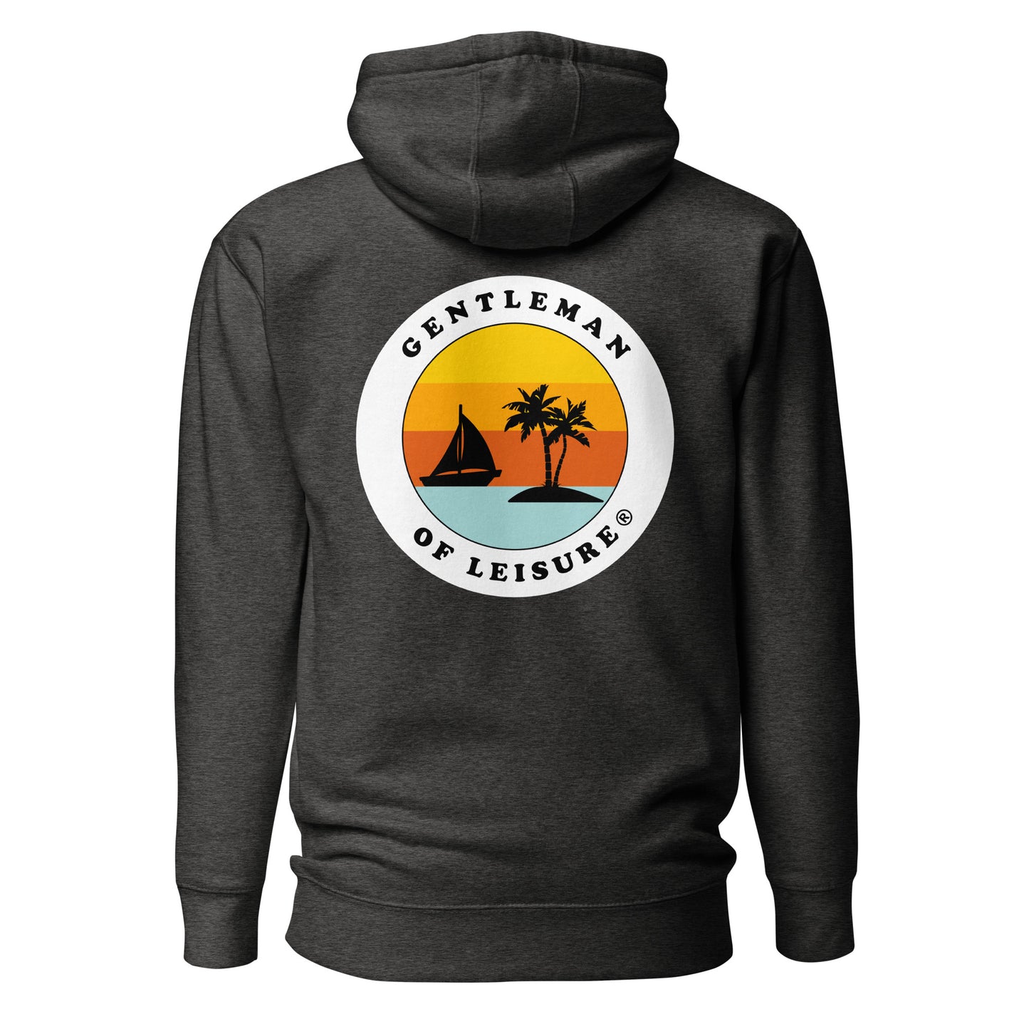 Gentleman of Leisure - Unisex Hoodie - (white logo)