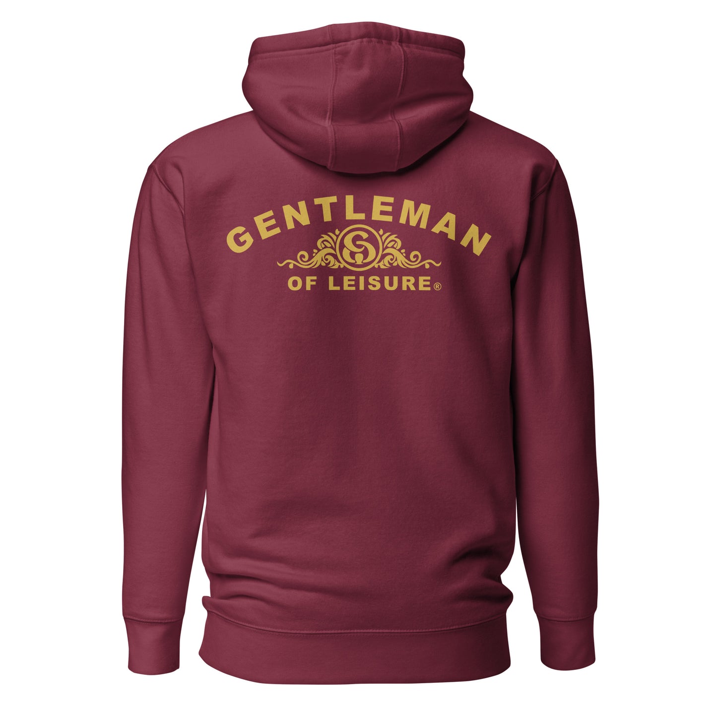 Gentleman of Leisure - Unisex Hoodie - (gold crest)