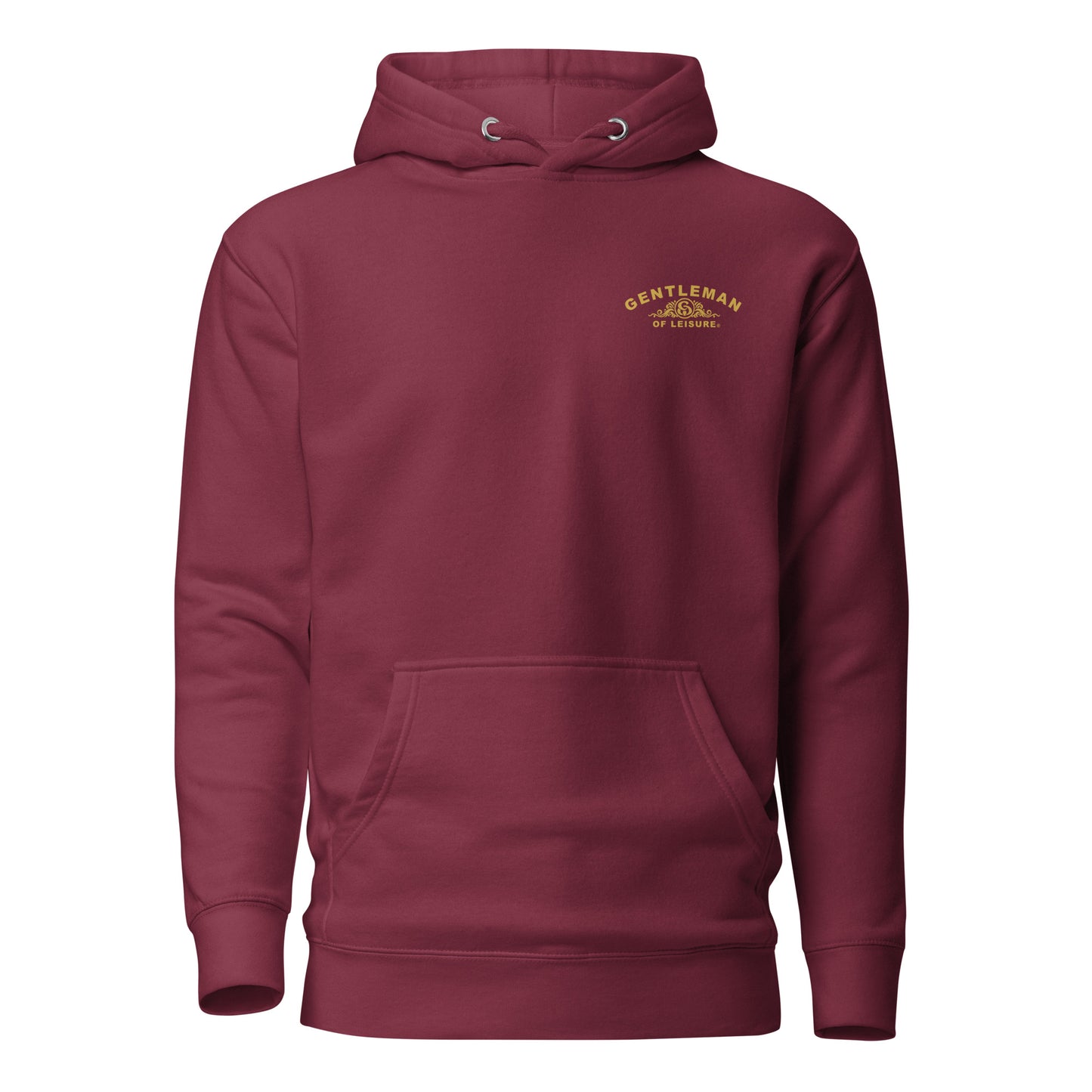 Gentleman of Leisure - Unisex Hoodie - (gold crest)
