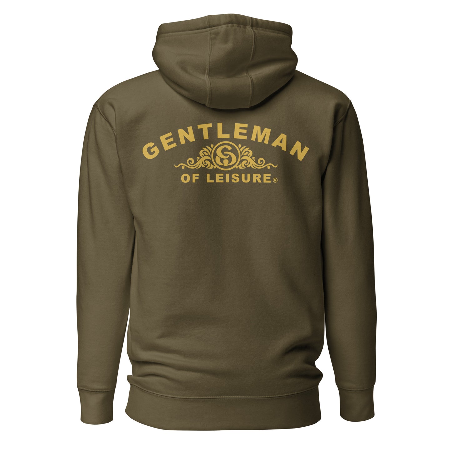 Gentleman of Leisure - Unisex Hoodie - (gold crest)