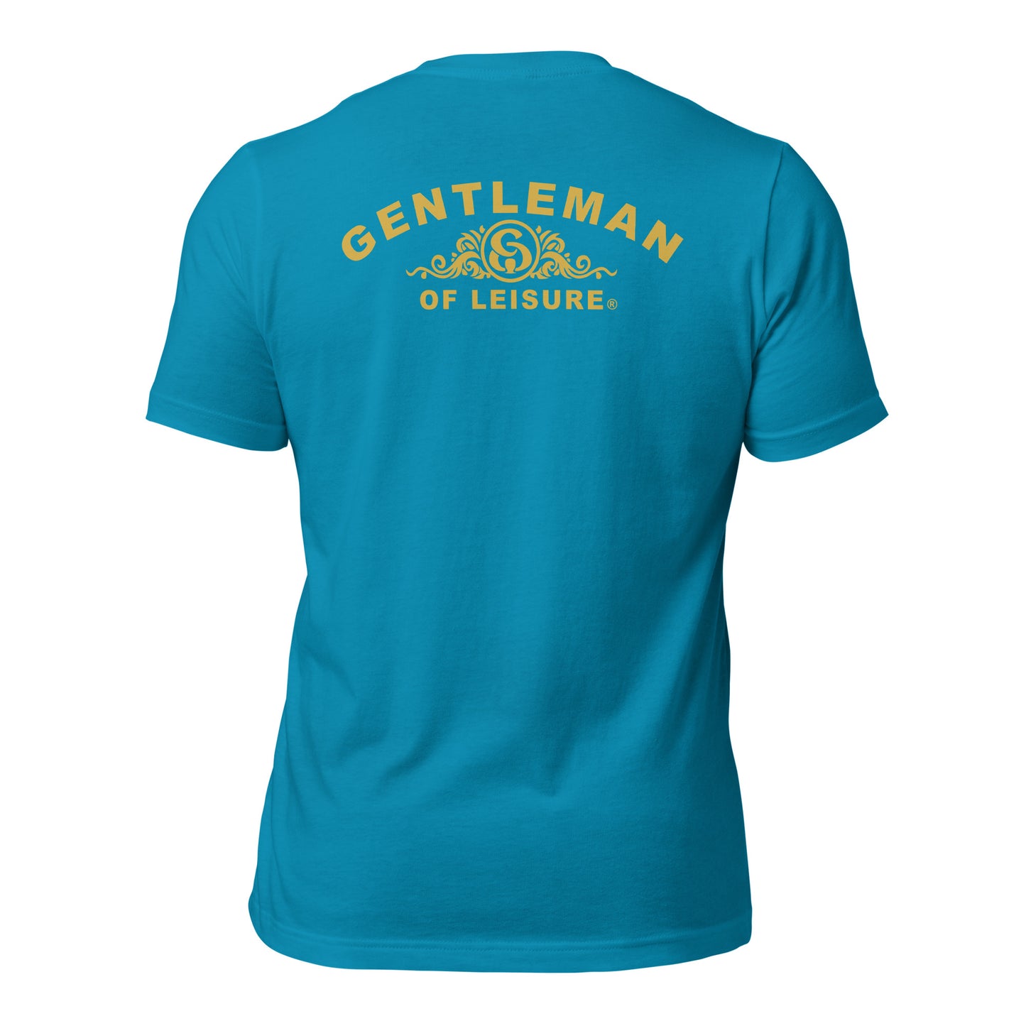 Gentleman of Leisure - Premium T Shirt - (gold crest)