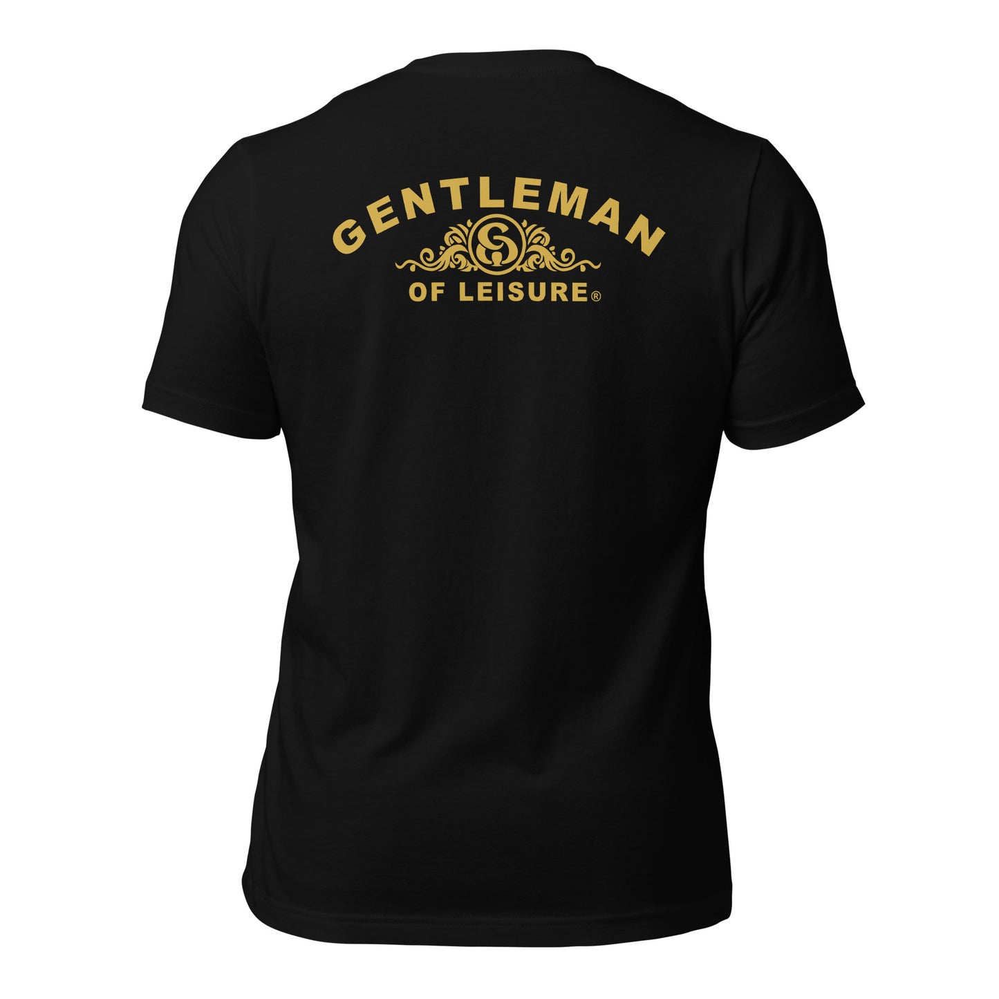 Gentleman of Leisure - Premium T Shirt - (gold crest)