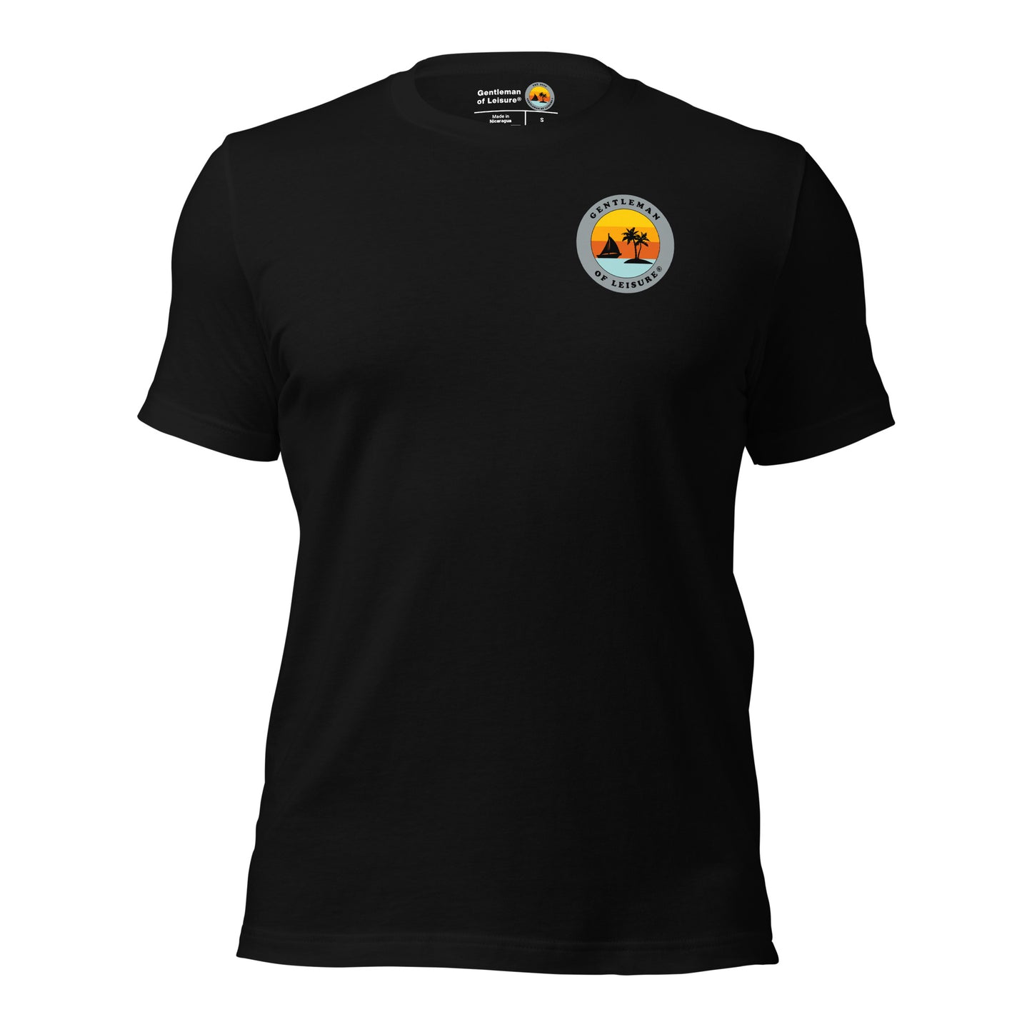 Gentleman of Leisure - Premium T Shirt - (gray logo)