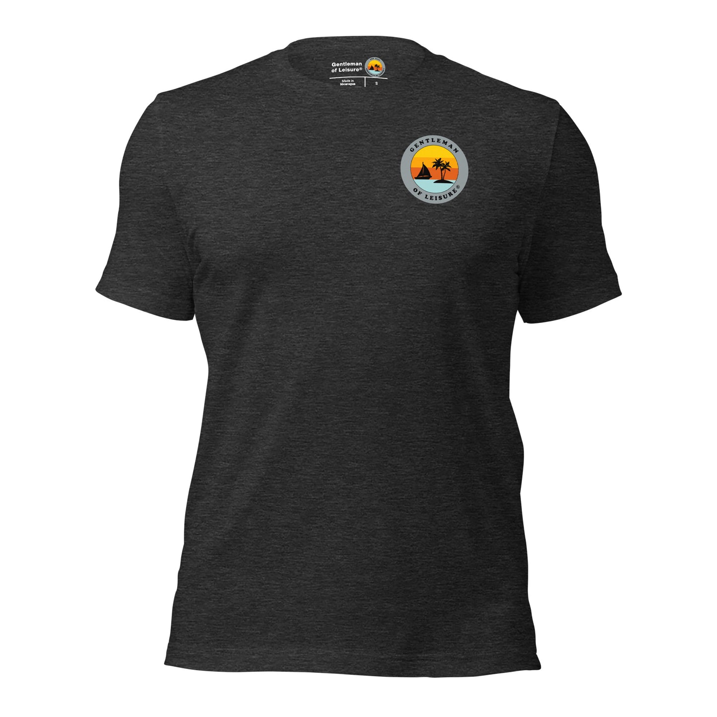 Gentleman of Leisure - Premium T Shirt - (gray logo)