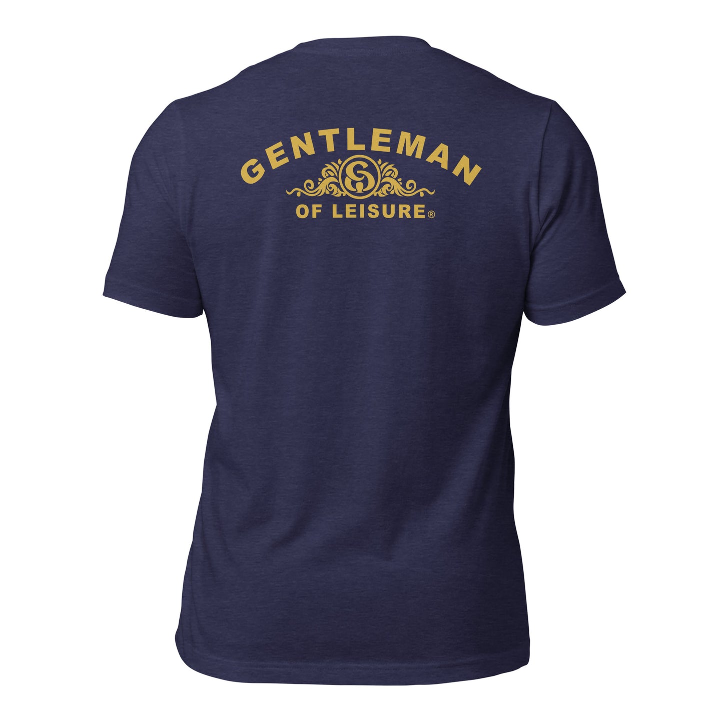 Gentleman of Leisure - Premium T Shirt - (gold crest)