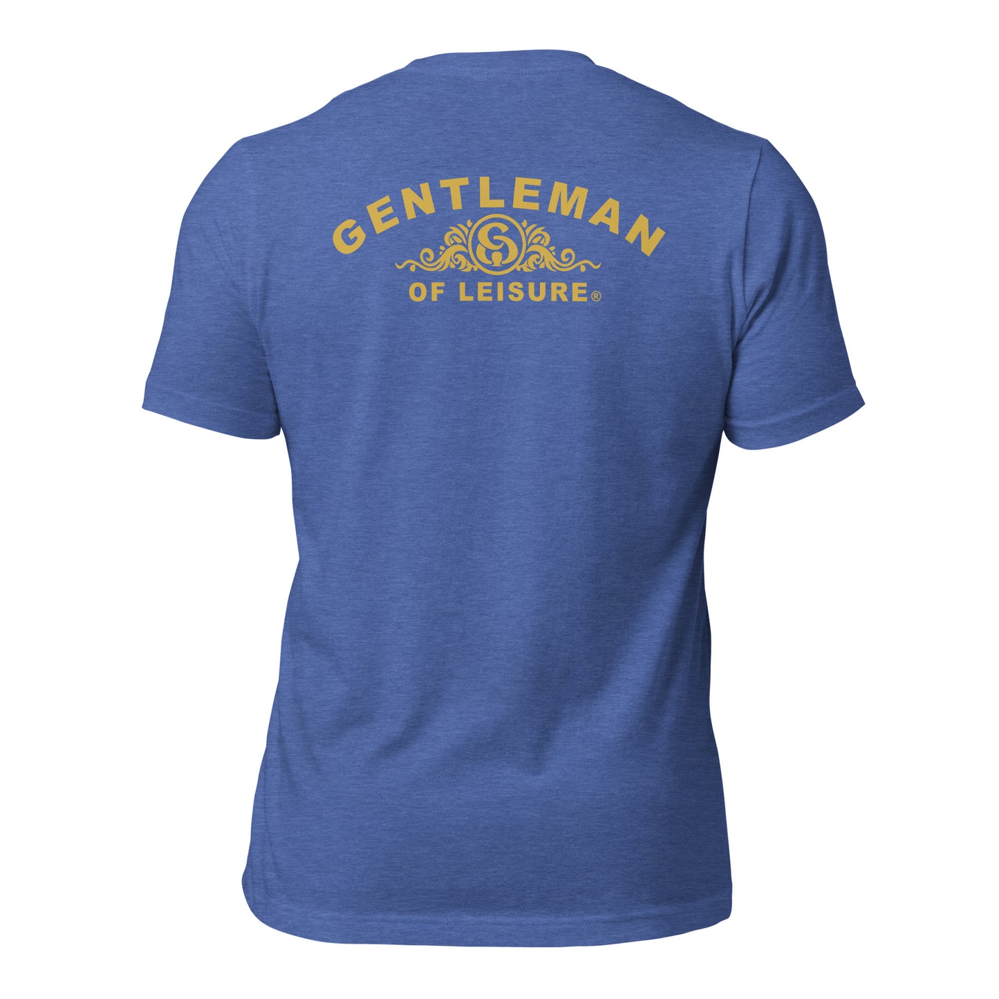 Gentleman of Leisure - Premium T Shirt - (gold crest)