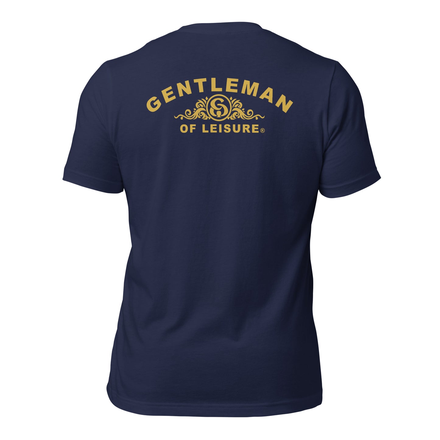 Gentleman of Leisure - Premium T Shirt - (gold crest)