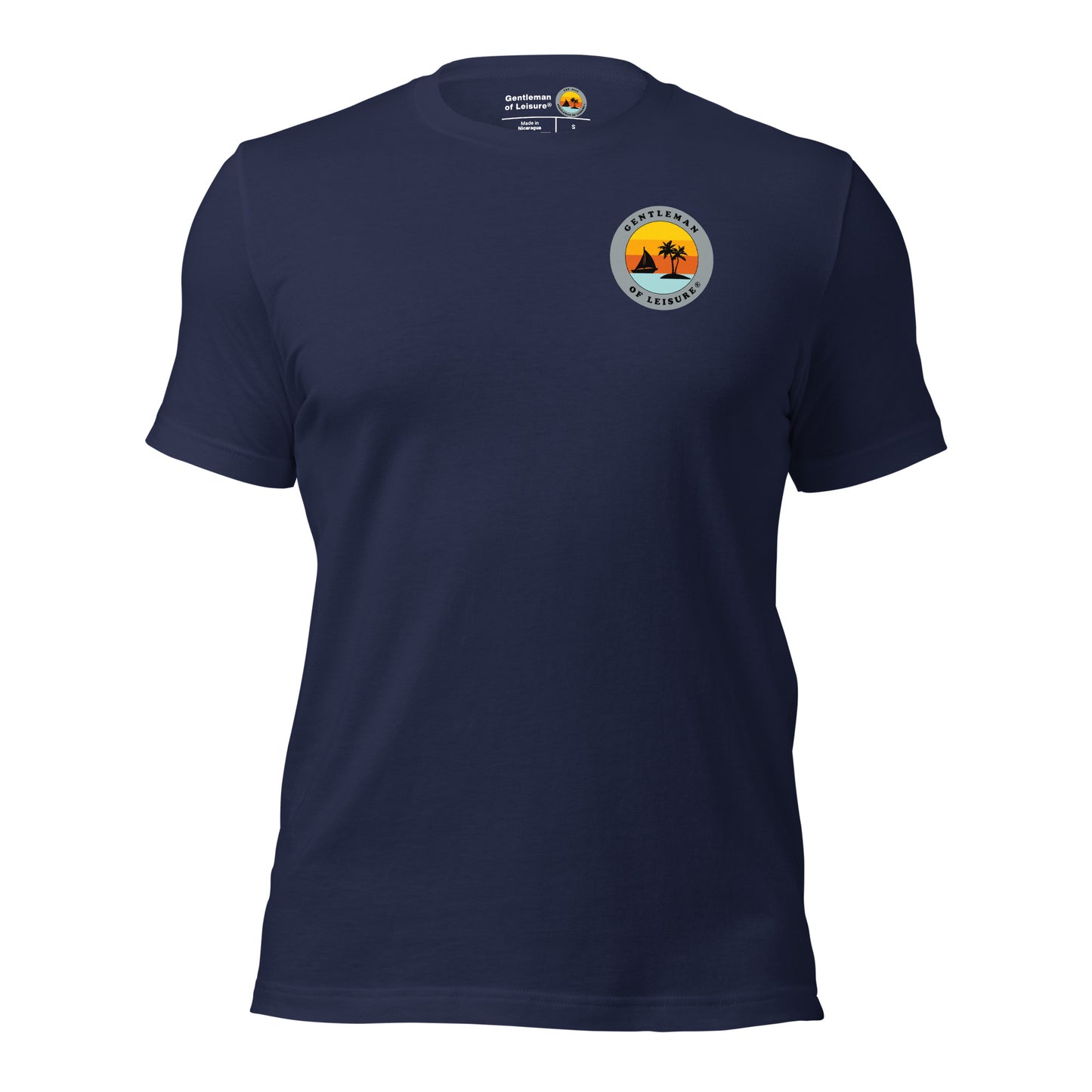 Gentleman of Leisure - Premium T Shirt - (gray logo)