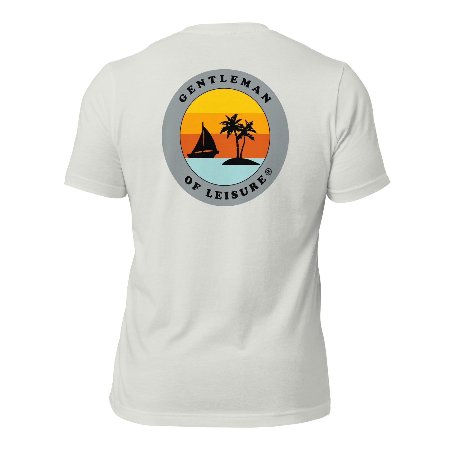 Gentleman of Leisure - Premium T Shirt - (gray logo)