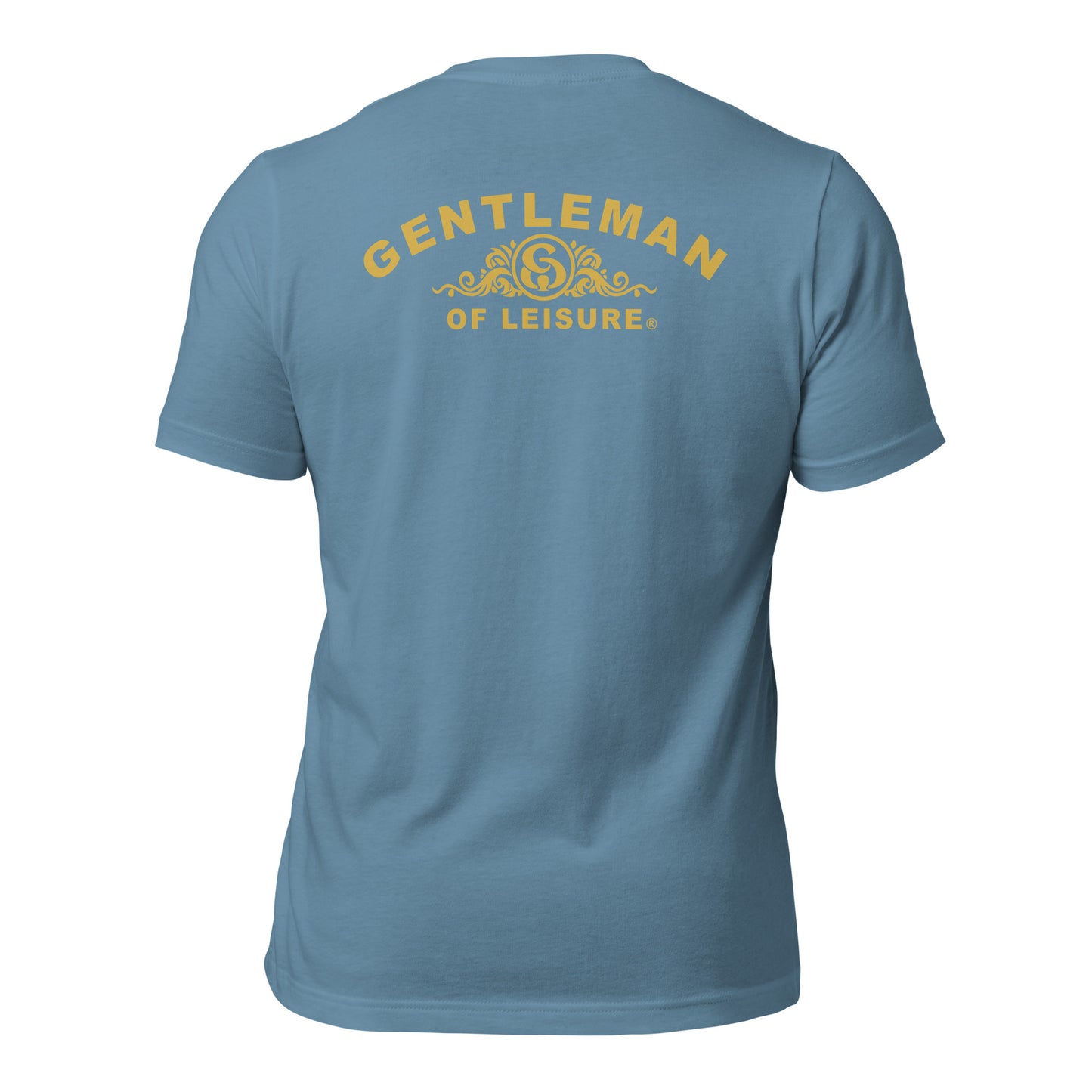 Gentleman of Leisure - Premium T Shirt - (gold crest)
