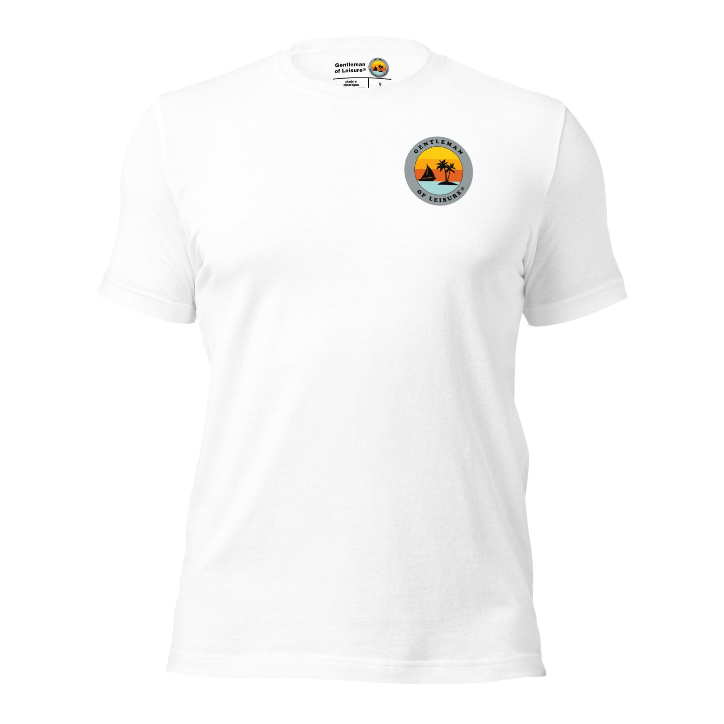 Gentleman of Leisure - Premium T Shirt - (gray logo)