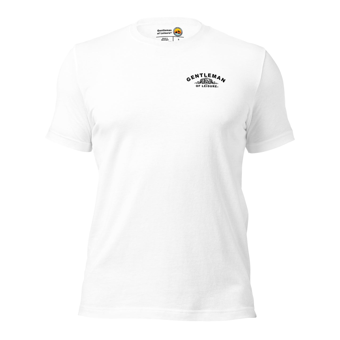 Gentleman of Leisure - Premium T Shirt - (black crest)