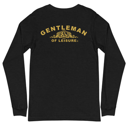Gentleman of Leisure - Premium (gold crest) - Long Sleeve Tee