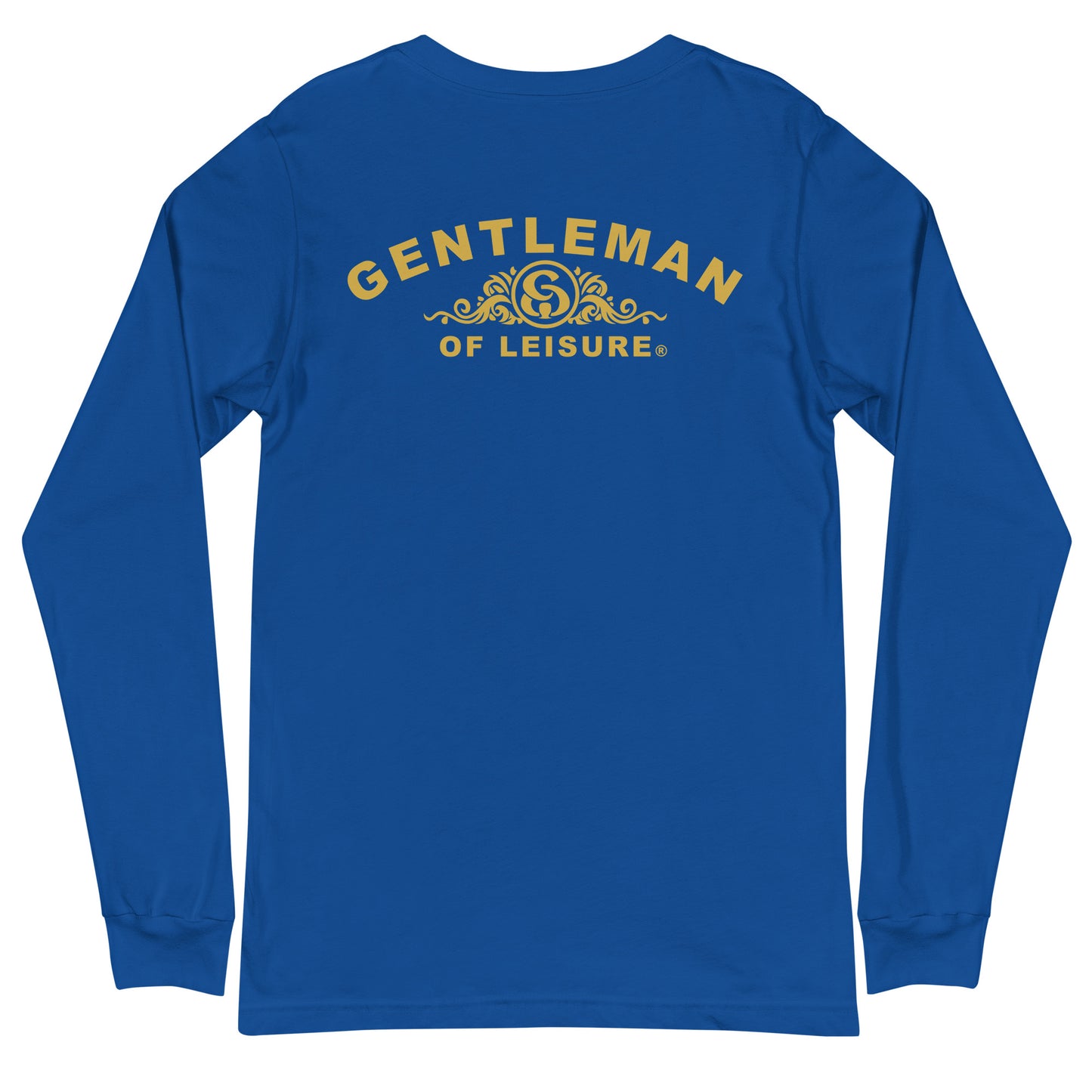 Gentleman of Leisure - Premium (gold crest) - Long Sleeve Tee