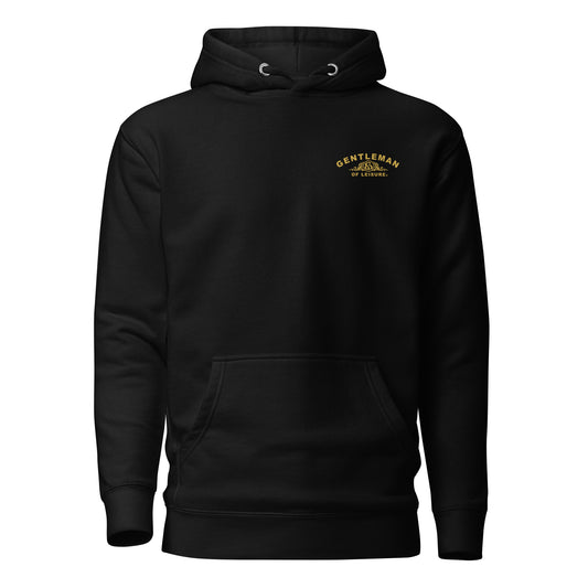 Gentleman of Leisure - Unisex Hoodie - (gold crest)