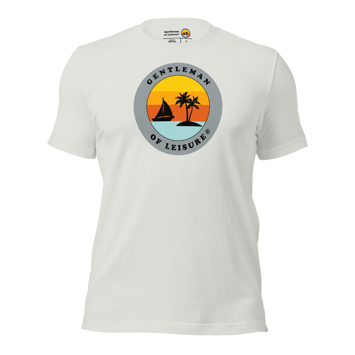 Gentleman of Leisure - Premium T Shirt - (gray logo)