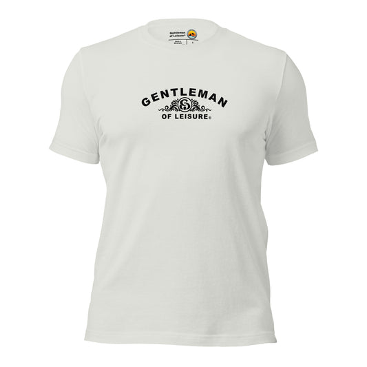 Gentleman of Leisure - Premium T Shirt - (black crest)