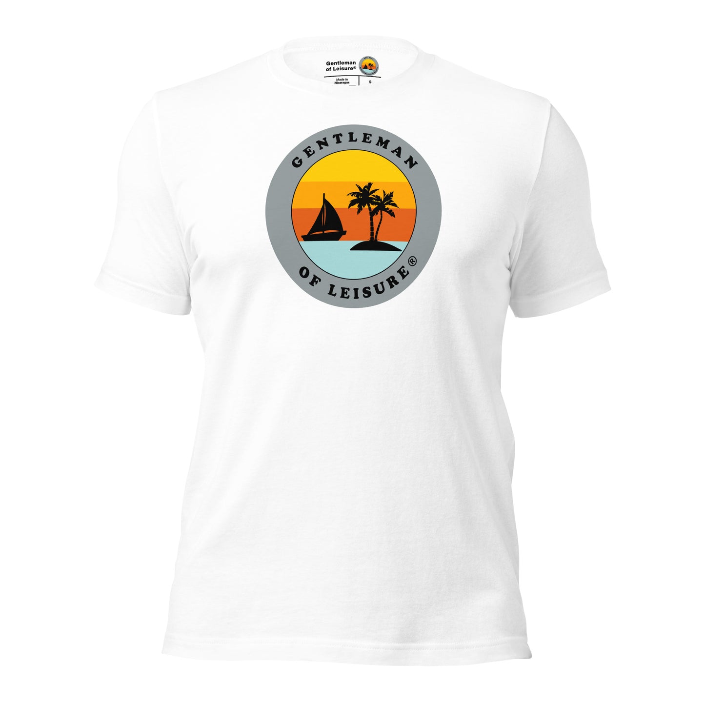 Gentleman of Leisure - Premium T Shirt - (gray logo)